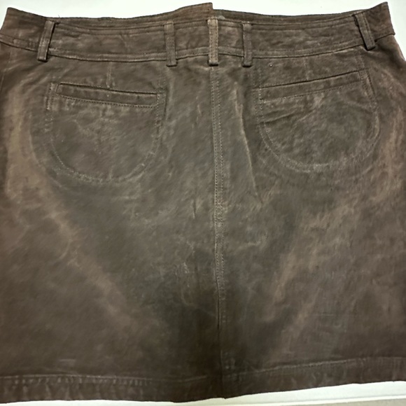 Vintage DALIA CASUAL Suede Skirt - Picture 4 of 4